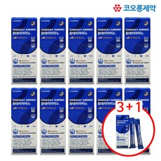 EAAlpha 필수 아미노산9종+아르기닌 코오롱제약 원데이아미노, 10박스, 10회분