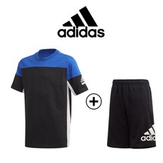 아디다스주니어반팔세트