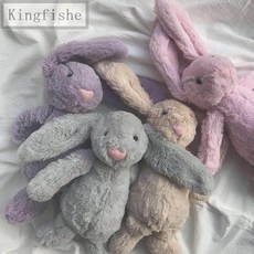 [Kingfishe]토끼 봉제 인형 장난감 보니 토끼 인형 생일선물 TuEfei901TZ2, 그레이, 80CM