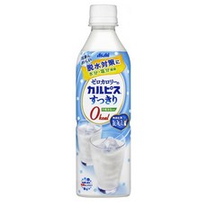 일본 아사히 제로칼로리 칼피스 490ml 24개