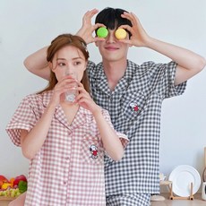 피너츠세트커플파자마추천