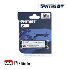 패트리어트 P300 128GB M.2 NVMe 3D TLC 파인인포, PATRIOT P300 M.2 NVMe (128GB)