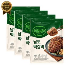 비비고(CJ제일제당) 남도떡갈비 450G 4팩, 4개