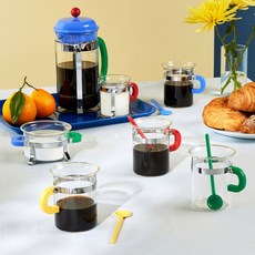 MOMA 모마 X BODUM 보덤 프렌치 프레스 커피 메이커 추출기 컵 세트 11P, 1개