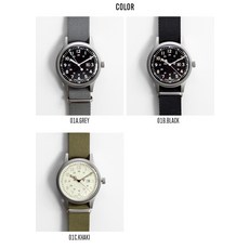 나발 워치 NAVAL WATCH 미군 타입 Mil 01 손목시계 쿼츠