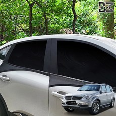 메이빈 렉스턴W 최고급형 스판재질 햇빛가리개 차박 모기방충망 2P세트 캠핑 낚시 6종세트, 1세트, SUV-RV 6종세트