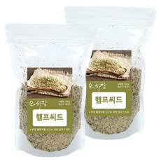 순하당 캐나다 햄프씨드, 500g 2팩, 2개