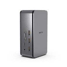 이지넷 NEXT-1401DS-DUAL 14 IN 1 USB4 도킹스테이션 멀티 허브 (USB4.0 Type C 무전원)