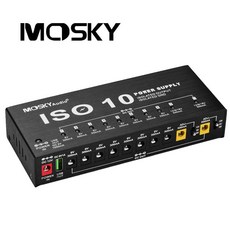 모스키 이펙터 페달보드 파워서플라이 ISO-10