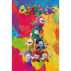 Oddbods 저널 : 일상적인 습관 일기 야외 모험 테마 책을 기록 할 수있는 6 * 9 노트., 단일옵션, 단일옵션