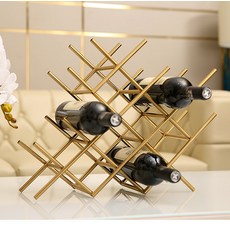 ROSEM 골드와인랙 거치대 와인보관, B