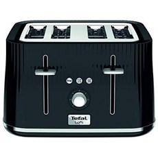 [영국직송] 테팔 로프트 TT760840 4-슬롯 토스터/검은색 슬라이스 플라스틱 1700 W, 단일옵션