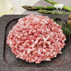 제주직송 흑돼지살 다짐육 1kg, 찌개용 1kg, 1개