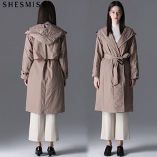 [쉬즈미스.] [쉬즈미스] 케이트 솔리드 후드 패딩코트