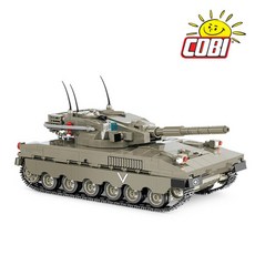 COBI 탱크 이스라엘 MERKAVA 레고호환블럭 2621, 혼합색상