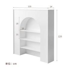 유럽풍 수입 북유럽 인테리어 엔틱 벽난로 콘솔 현관 화이트 콘솔장식장, 화이트 + 조립식 아닙니다
