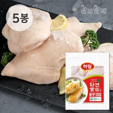 하림 IFF 닭가슴살, 1kg, 5개