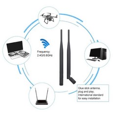 315mhz 안테나 470-510 4G 와이파이 5dbi 실내 라우터, 02 433mhz - 315mhz안테나