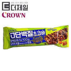 [정품] 크라운 단백질 초코바 32gX12개입X6각, 12개입X6각 1박스