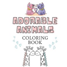 Adorabe Animals Coloring Book: For Kids Ages 4-8 Paperback, Independently Published, English, 9798709305403