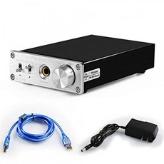 FX 오디오 DAC 변환기 및 헤드폰 증폭기 -192kHz PC-USB RCA 6.5mm 헤드폰 출력 HiFi 스테레오 홈 오디오 디지털-아날로, 단일상품