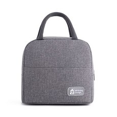 보냉가방 보냉백 Weyoung-bolsa térmica aislante para comida fiambrera de Picnic portátil para hombres y, 회색