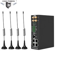안전장비 산업용 와이파이 라우터 Openvpn IOT 4G LTE 라우터 듀얼 SIM 카드 호환 AWS Modbus MQTT 게이트웨이 지원, POE없는 R0A