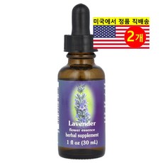 Doctor's Best 플라워 에센스 라벤더F lower Essence Lavender, 2개, 30ml