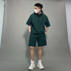 남자아노락세트 운동복 땀복 커플아노락 캐주얼 바람막이 상하