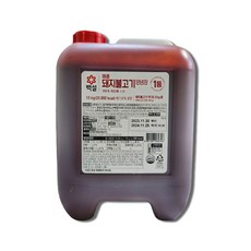 CJ 백설 매콤 돼지불고기양념장10kg 1개, 10kg