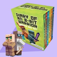 [달콤서점]국내 당일발송 미국판 8비트 전사의 일기 세트 Diary of an 8-Bit Warrior 영어원서 음원제공, 8비트 전사의 일기 6권 세트