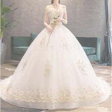 kirahosi 신부 여성 예쁜 웨딩 드레스 결혼 셀프웨딩드레스 34호 CNnp265z