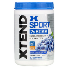 Xtend Sport 7G BCAA 블루 라즈베리 아이스 345g(12.2oz), 345g, 상세내용 참조, 1개