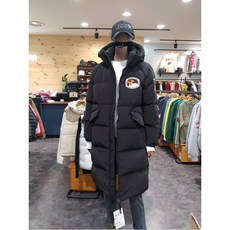 W몰 지프 롱기장 투웨이지퍼 다운점퍼 JJ4JPU407BK