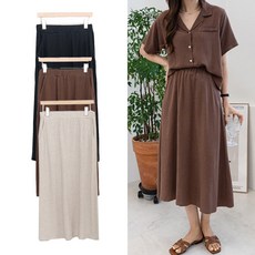 린넨스커트세트