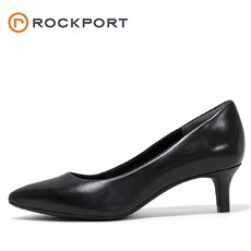 락포트 토탈모션 카리라 펌프스 여자 구두 5cm 스틸레토힐 무광블랙 V78396