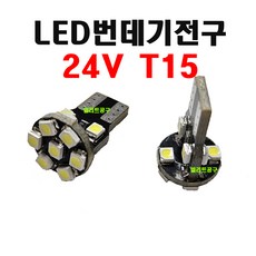LED 번데기 전구 24V T15 / 2개=1세트, 1세트(2개)