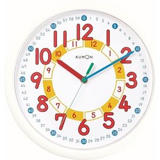 KUMON PUBLISHING 구몬 출판 [KUMON PUBLISHING] 스터디 클락 DC-53 화이트 교육 완구 장난감 3세이상, 1개
