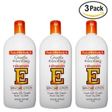 프루츠 오브 더 어스 젠틀 힐링 비타민 E 스킨 케어 로션 473 ml 3 팩, none, 상세페이지참조