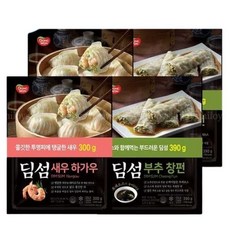 [동원에프앤비]동원 딤섬 새우하가우 300g x 4봉/부추창펀, 딤섬새우하가우 300g x 4봉