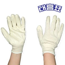 신성메이저글러브 백(흰색)반코팅 장갑100켤레 코팅장갑 태흥표, 흰색, 100세트