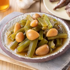 궁채 마늘장아찌 2kg(1kg+1kg)