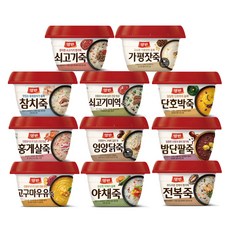 동원 양반죽 11종 골라담기 비비고 오뚜기 전복죽, (양반) 단호박죽 285g