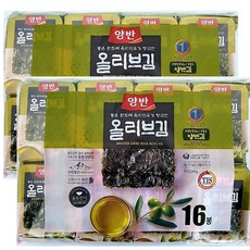 동원 양반 올리브유김 32봉, 64g, 2개