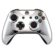 eXtremeRate eXtremeRate Xbox One S / Xbox One X 컨트롤러 용 보호 케이스 커버 (크롬 실버)-51958, 02.Xbox One 엘리트, 06.크롬 퍼플