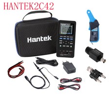 전압테스터 Hantek 핸드헬드 오실로스코프 디지털 멀티미터 테스터 USB 파형 발생기 휴대용 2C42 CC65 CC650, 1개