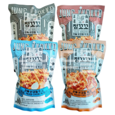 정꼬꼬 진짜 닭껍질 튀김 60g x4종