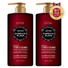 엘라스틴 카멜리아 블랙 트리트먼트 1000ml 2개