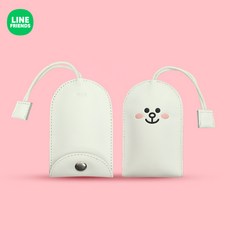 line friends 키키홀더 각종 차키를 지원하다 자동차 열쇠고리 인형, CONY