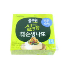 생산직송 매일아침 순생나또, 49.5g, 12개